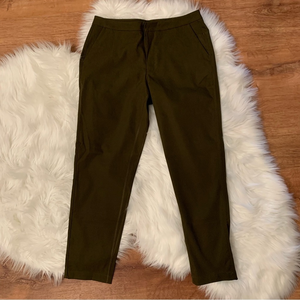 lululemon athletica Olive Green Straight-Leg Pants - Picture 6 of 16